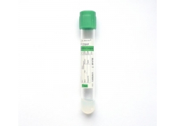 Системи для взяття крові CDGHP-2 Вакуумна пробірка, 5 мл, гель + натрій гепарин, зелена,13x100 мм ПЕТ