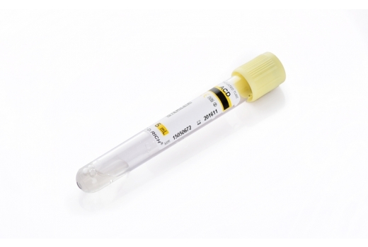 CDACD-3 Вакуумна пробірка, 6,8 мл, ACD (лимонна кислота, тринатрій цитрат, декстроза), світло-жовта, 16x100 мм ПЕТ - 1