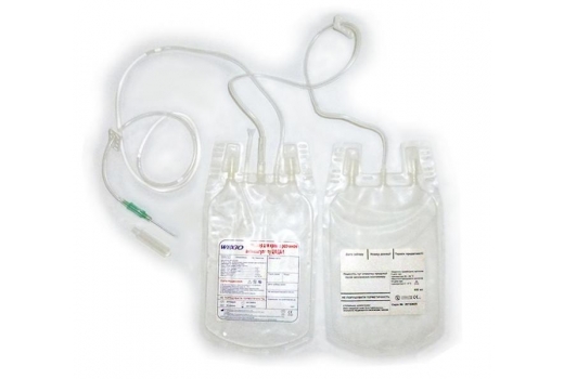 Контейнер для крові WEGO з розчином CPDA-1 250/250 мл без аксесуарів - 2