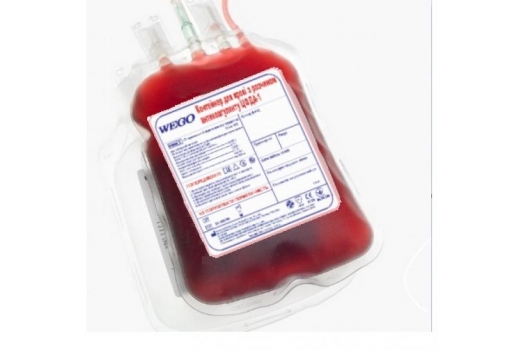 Контейнер для крові WEGO з розчином CPDA-1 250/250 мл без аксесуарів - 1
