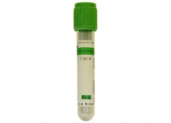Системи для взяття крові CDGNP 024 Вакуумна пробірка, 9 мл, натрій гепарин, зелена, 16x100 мм ПЕТ