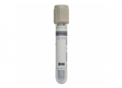 Системи для взяття крові CDGYP 040-1 Вакуумна пробірка, 5 мл, калій оксалат + натрій фторид, сіра, 13x100 мм ПЕТ